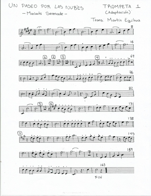 La imagen puede contener una previsualizacion de una partitura